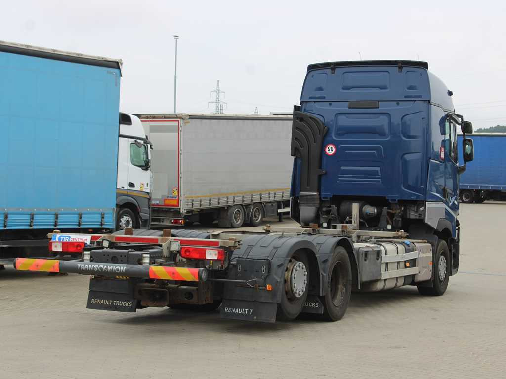 Renault T 480, BDF, EURO 6, AIR SUSPENSION, LIFTING AXLE - Konteineris-vežimus/ Sukeisti kūną sunkvežimis: foto 4 Renault T 480, BDF, EURO 6, AIR SUSPENSION, LIFTING AXLE - Konteineris-vežimus/ Sukeisti kūną sunkvežimis: foto 4