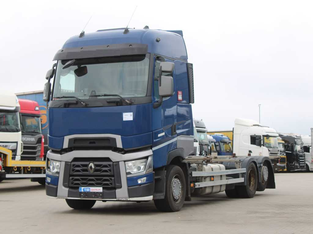 Renault T 480, BDF, EURO 6, AIR SUSPENSION, LIFTING AXLE - Konteineris-vežimus/ Sukeisti kūną sunkvežimis: foto 1 Renault T 480, BDF, EURO 6, AIR SUSPENSION, LIFTING AXLE - Konteineris-vežimus/ Sukeisti kūną sunkvežimis: foto 1
