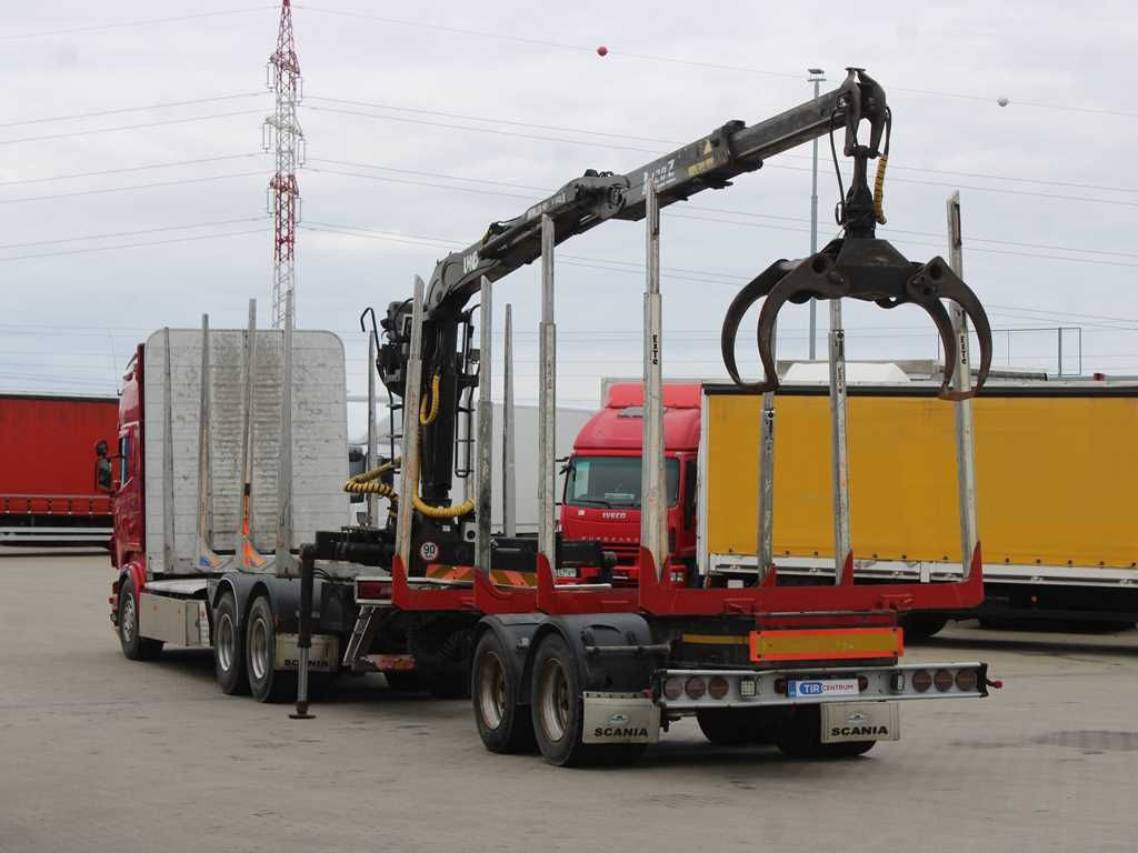 Scania R 480, CRANE LHO L120Z(78), 6X4 - Miškovežis, Sunkvežimis su kranu: foto 4 Scania R 480, CRANE LHO L120Z(78), 6X4 - Miškovežis, Sunkvežimis su kranu: foto 4