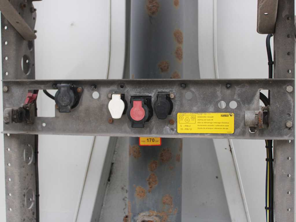 Schmitz SKI 24 SL 10.5, AXLES 9t, LIFTING AXLE, ALUMINUM BODY - Savivartis puspriekabė: foto 5 Schmitz SKI 24 SL 10.5, AXLES 9t, LIFTING AXLE, ALUMINUM BODY - Savivartis puspriekabė: foto 5