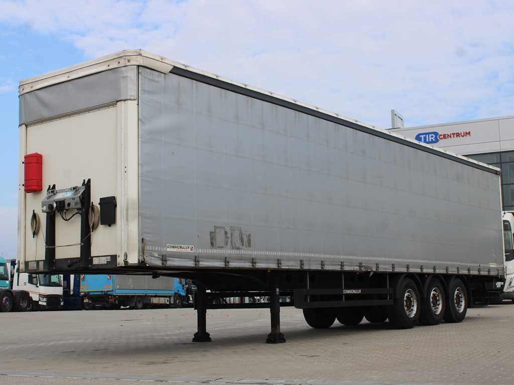 Schwarzmüller SPA 3/E, AXLES SAF, MULDA, MULTILOCK, PNEU 80% - Tentinė puspriekabė: foto 1 Schwarzmüller SPA 3/E, AXLES SAF, MULDA, MULTILOCK, PNEU 80% - Tentinė puspriekabė: foto 1