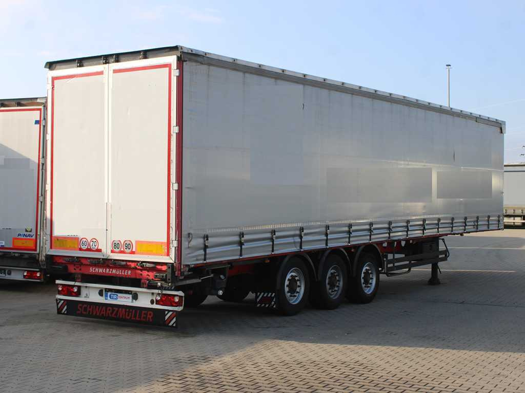 Schwarzmüller SPA 3/E, MULTILOCK, LIFTING AXLE - Tentinė puspriekabė: foto 4 Schwarzmüller SPA 3/E, MULTILOCK, LIFTING AXLE - Tentinė puspriekabė: foto 4