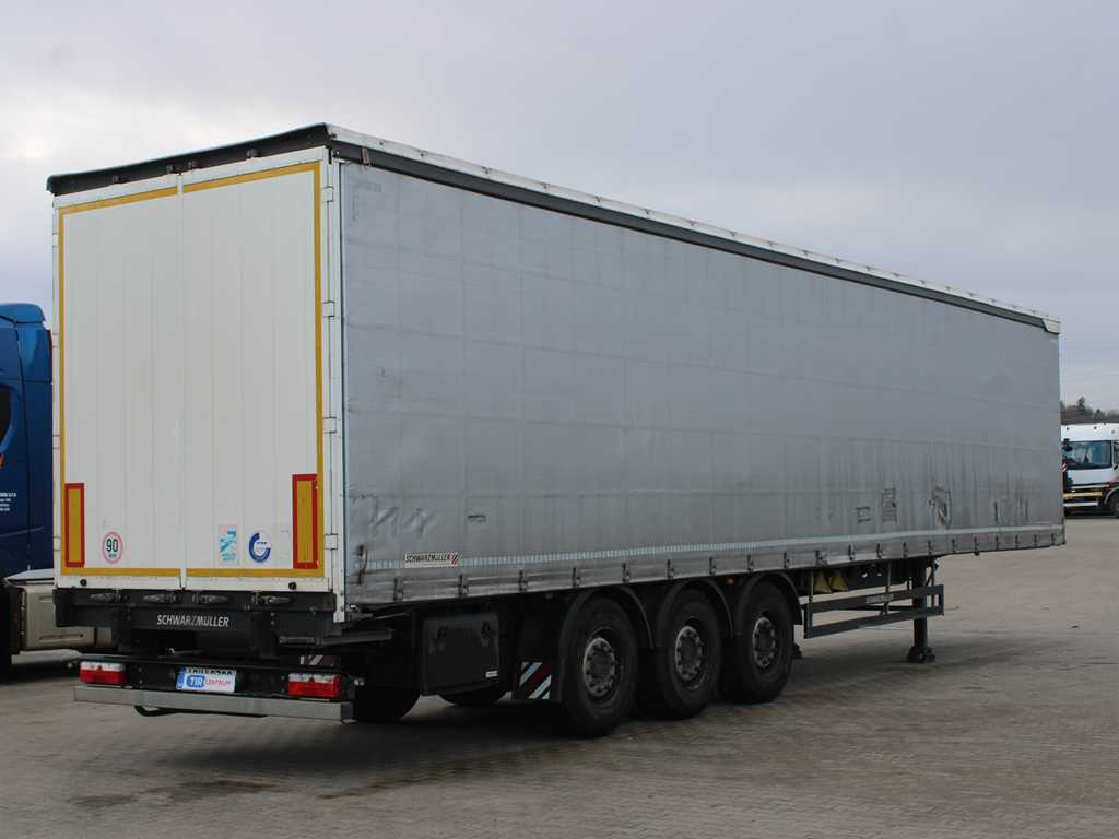 Schwarzmüller SPA 3/E, SAF AXLES, MULTILOCK, MULDA - Tentinė puspriekabė: foto 4 Schwarzmüller SPA 3/E, SAF AXLES, MULTILOCK, MULDA - Tentinė puspriekabė: foto 4