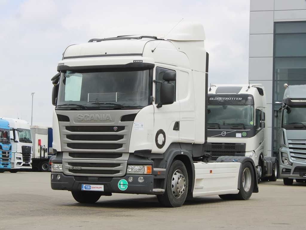 Scania R410, EURO 6, NO EGR, RETARDER, NAVIGATION Scania R410, EURO 6, NO EGR, RETARDER, NAVIGATION - Vilkikas: foto 1 Scania R410, EURO 6, NO EGR, RETARDER, NAVIGATION Scania R410, EURO 6, NO EGR, RETARDER, NAVIGATION - Vilkikas: foto 1