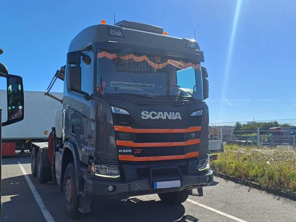 Scania R500, 6x6, RETARDER, OPTICRUISE, PALFINGER EPSILON S260Z96 - Vilkikas: foto 3 Scania R500, 6x6, RETARDER, OPTICRUISE, PALFINGER EPSILON S260Z96 - Vilkikas: foto 3