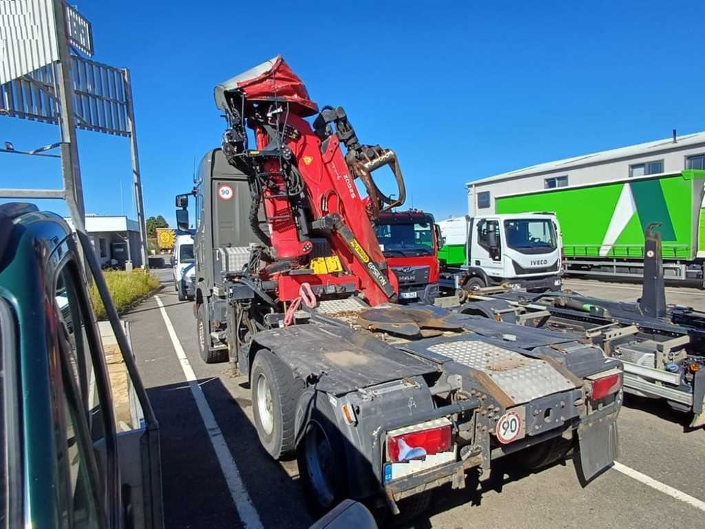 Scania R500, 6x6, RETARDER, OPTICRUISE, PALFINGER EPSILON S260Z96 - Vilkikas: foto 5 Scania R500, 6x6, RETARDER, OPTICRUISE, PALFINGER EPSILON S260Z96 - Vilkikas: foto 5