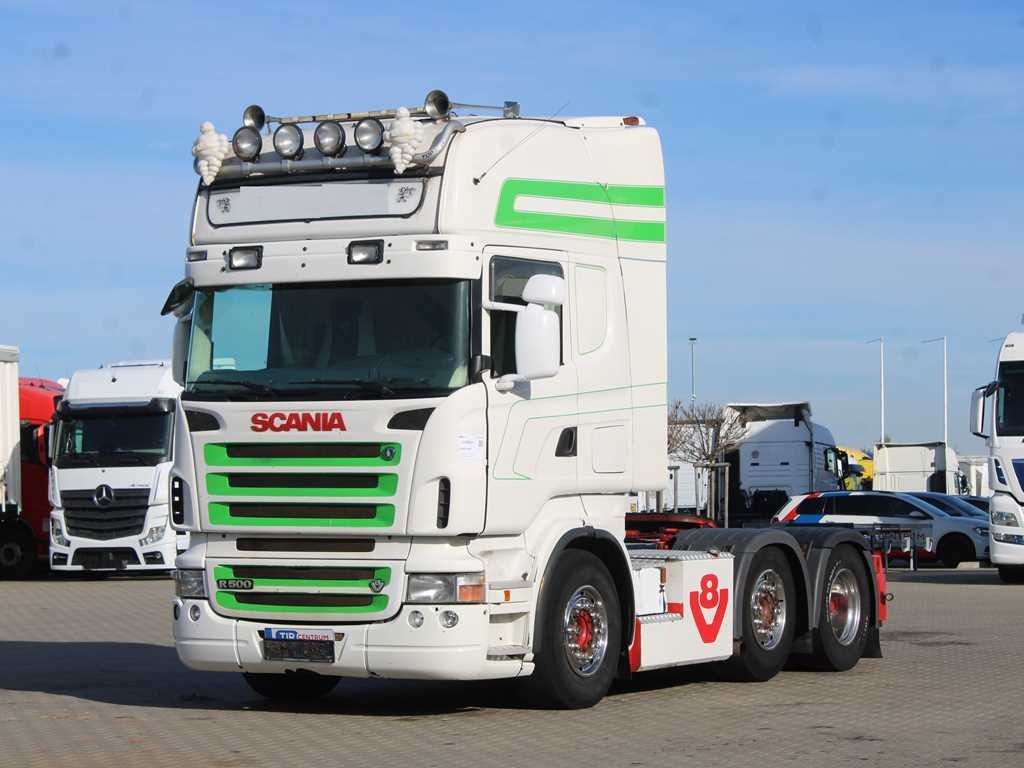Scania R500, RETARDER, 6X2, AIR SUSPENSION - Vilkikas: foto 1 Scania R500, RETARDER, 6X2, AIR SUSPENSION - Vilkikas: foto 1