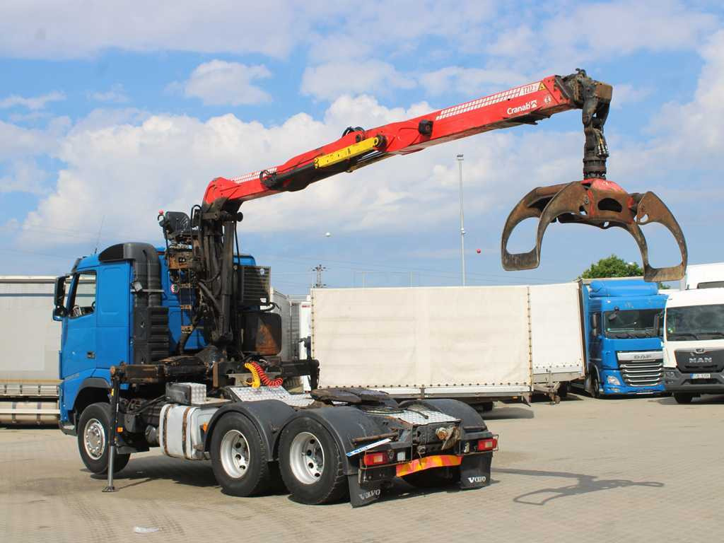 Volvo FHL 3C, EURO 5EEV, 6X4, CRANAB TZ12.2 HYDRAULIC ARM - Vilkikas: foto 4 Volvo FHL 3C, EURO 5EEV, 6X4, CRANAB TZ12.2 HYDRAULIC ARM - Vilkikas: foto 4