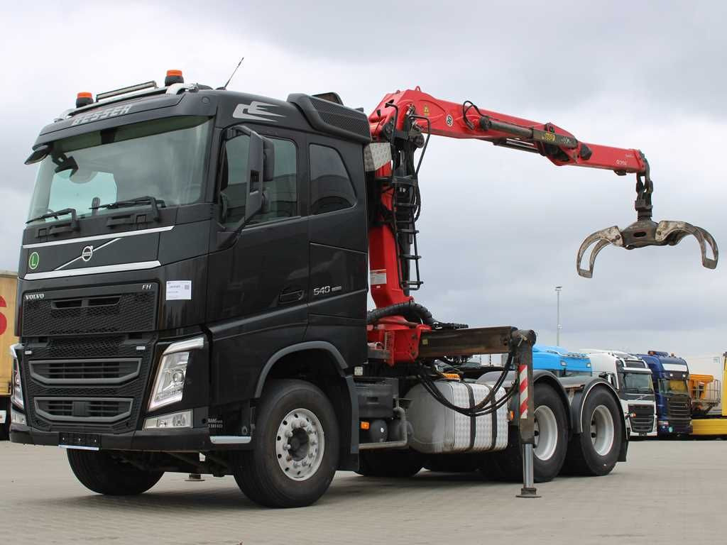 Volvo FH 540, 6X4, VEB+, Crane EPSILON Q170Z96 - Miškovežis, Sunkvežimis su kranu: foto 1 Volvo FH 540, 6X4, VEB+, Crane EPSILON Q170Z96 - Miškovežis, Sunkvežimis su kranu: foto 1