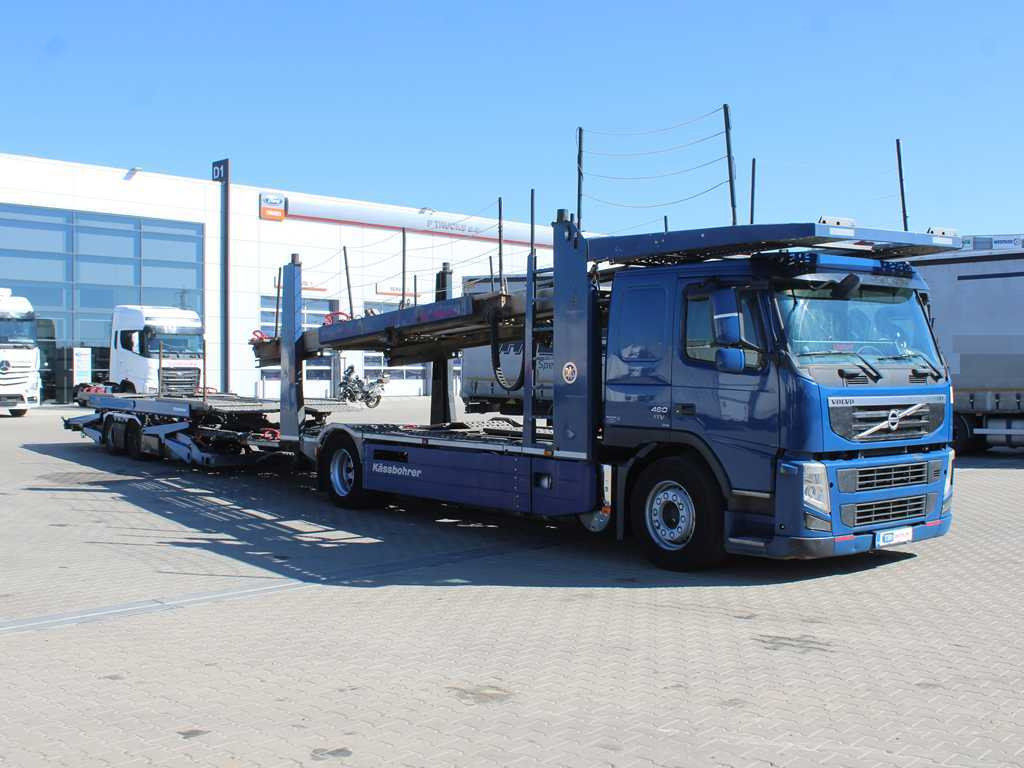 Volvo FM 460, EURO 5 EEV, VEB +, + KÄSSBOHRER APT 012 VAK ( 2000 ) - Autovežis sunkvežimis: foto 3 Volvo FM 460, EURO 5 EEV, VEB +, + KÄSSBOHRER APT 012 VAK ( 2000 ) - Autovežis sunkvežimis: foto 3