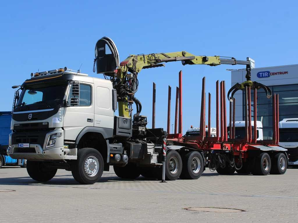 Volvo FMX 500, 6X6,LOGLIFT F265Z95 +trailer DOLL(2007) - Miškovežis, Sunkvežimis su kranu: foto 1 Volvo FMX 500, 6X6,LOGLIFT F265Z95 +trailer DOLL(2007) - Miškovežis, Sunkvežimis su kranu: foto 1