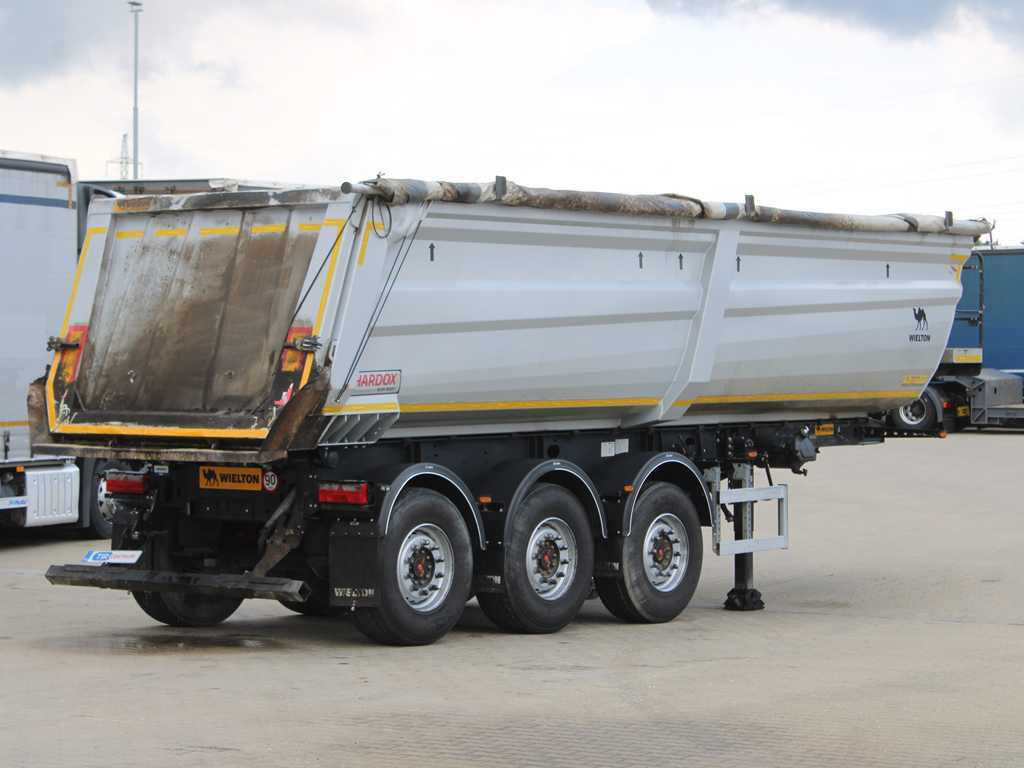 Wielton NW-3, LIFT AXLE, SAF, HARDOX, 32m³ - Savivartis puspriekabė: foto 4 Wielton NW-3, LIFT AXLE, SAF, HARDOX, 32m³ - Savivartis puspriekabė: foto 4