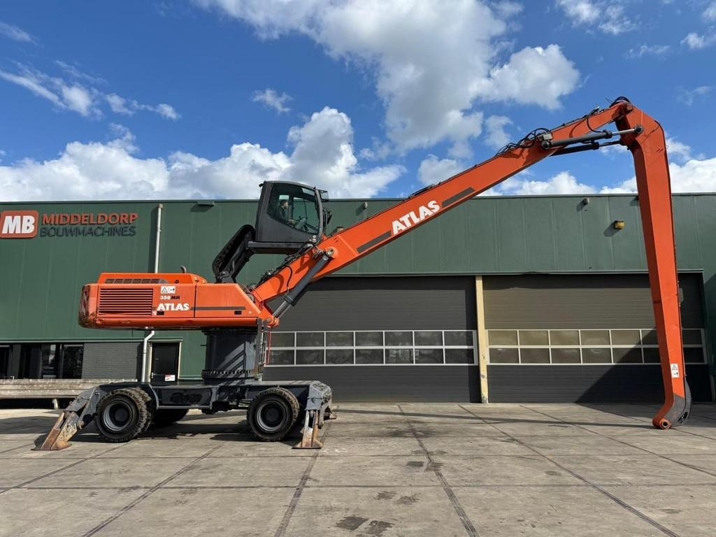 Atlas 350 MH - Ekskavatorius su ilga strėle: foto 5 Atlas 350 MH - Ekskavatorius su ilga strėle: foto 5