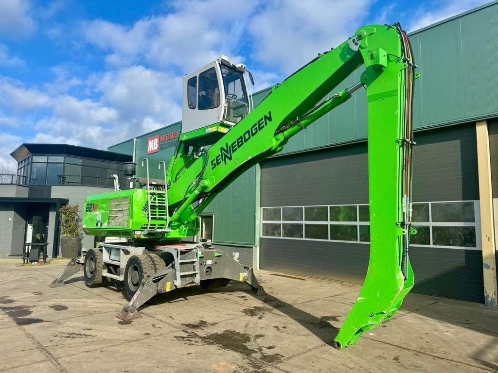 Ekskavatorius su ilga strėle Sennebogen 821M E: foto 6
