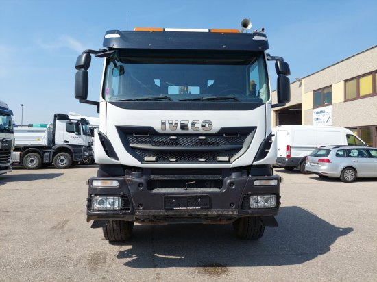 Iveco 8x4 Meiller Abroller, Automatik, E6, Retarder, - Hook-lift sunkvežimis, Sunkvežimis su kranu: foto 2 Iveco 8x4 Meiller Abroller, Automatik, E6, Retarder, - Hook-lift sunkvežimis, Sunkvežimis su kranu: foto 2