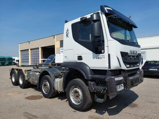 Iveco 8x4 Meiller Abroller, Automatik, E6, Retarder, - Hook-lift sunkvežimis, Sunkvežimis su kranu: foto 3 Iveco 8x4 Meiller Abroller, Automatik, E6, Retarder, - Hook-lift sunkvežimis, Sunkvežimis su kranu: foto 3