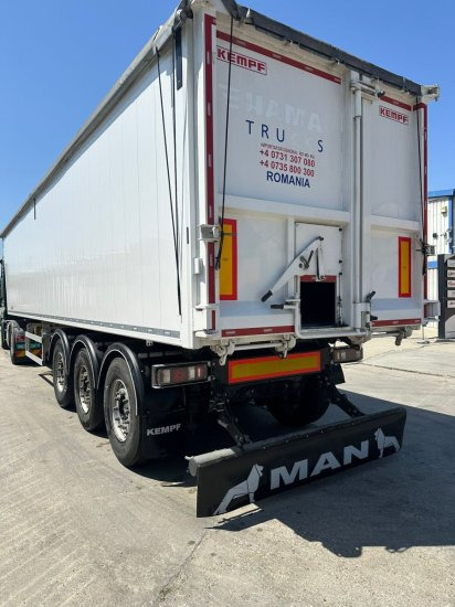 Kempf SKM 39 Alu-Kastenmulde 55m³ Rollplane - Savivartis puspriekabė: foto 2 Kempf SKM 39 Alu-Kastenmulde 55m³ Rollplane - Savivartis puspriekabė: foto 2