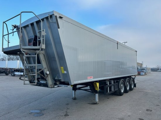 Kempf SKM 39 Alu-Kastenmulde 55m³ Rollplane - Savivartis puspriekabė: foto 1 Kempf SKM 39 Alu-Kastenmulde 55m³ Rollplane - Savivartis puspriekabė: foto 1