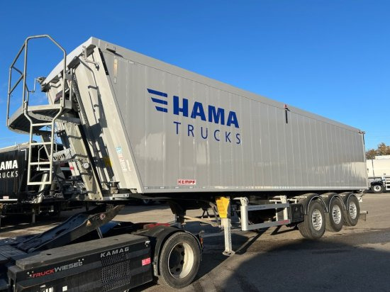 Kempf SKM AK 39 Alu-Kastenmulde 55m³ Rollplane - Savivartis puspriekabė: foto 1 Kempf SKM AK 39 Alu-Kastenmulde 55m³ Rollplane - Savivartis puspriekabė: foto 1