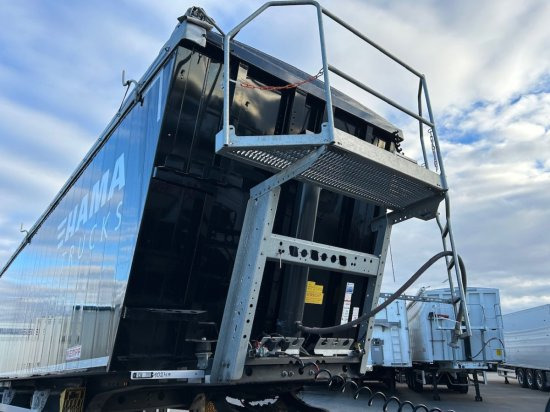 Kempf SKM AK 39 Alu-Kastenmulde 55m³ Rollplane - Savivartis puspriekabė: foto 3 Kempf SKM AK 39 Alu-Kastenmulde 55m³ Rollplane - Savivartis puspriekabė: foto 3