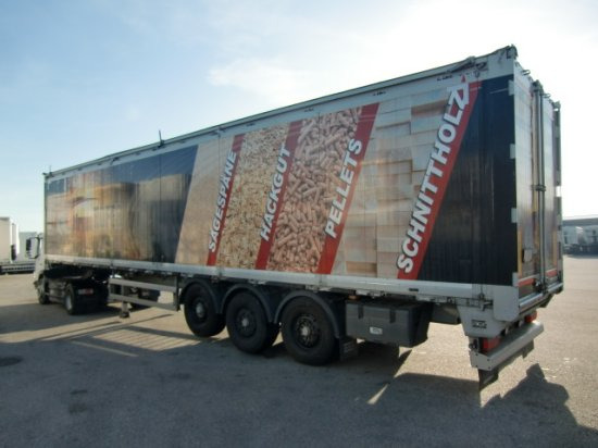 Knapen K600 Schubboden, Seitentüren Liftachse, Alu-Felgen, - Su slankiojanciomis grindimis puspriekabė: foto 4 Knapen K600 Schubboden, Seitentüren Liftachse, Alu-Felgen, - Su slankiojanciomis grindimis puspriekabė: foto 4