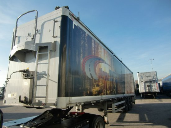 Knapen K600 Schubboden, Seitentüren Liftachse, Alu-Felgen, - Su slankiojanciomis grindimis puspriekabė: foto 3 Knapen K600 Schubboden, Seitentüren Liftachse, Alu-Felgen, - Su slankiojanciomis grindimis puspriekabė: foto 3