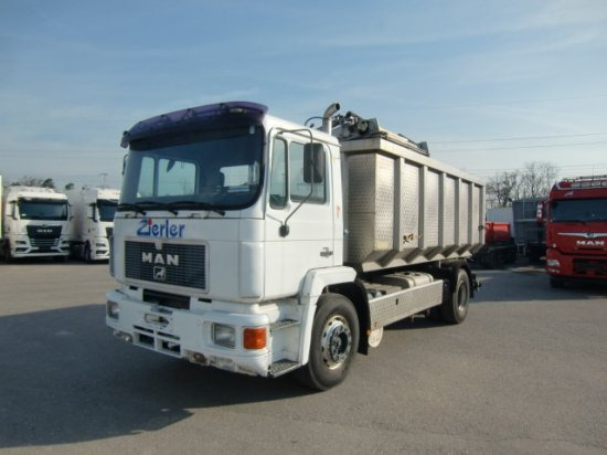 MAN 19.342 Tierkörperverwertung Sonderaufbau, Blattgefedert - Komunalinė/ Specializuota technika, Sunkvežimis: foto 1 MAN 19.342 Tierkörperverwertung Sonderaufbau, Blattgefedert - Komunalinė/ Specializuota technika, Sunkvežimis: foto 1
