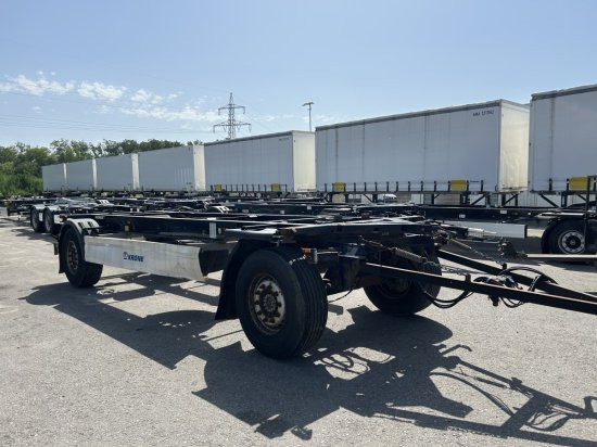 Krone AZ 18, Standard-Lafette BPW-Achsen, - Konteineris-vežimus/ Sukeisti kūną priekaba: foto 3 Krone AZ 18, Standard-Lafette BPW-Achsen, - Konteineris-vežimus/ Sukeisti kūną priekaba: foto 3
