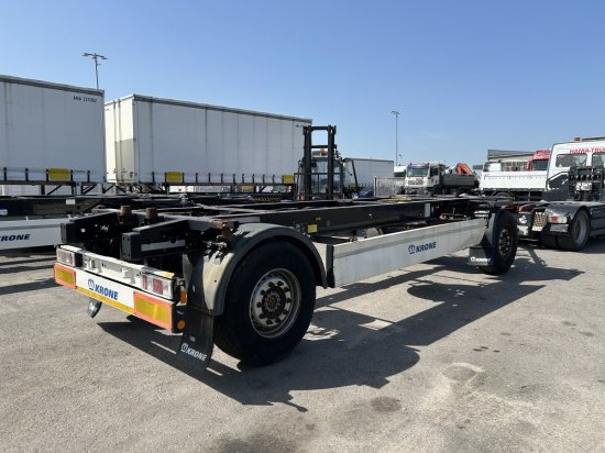 Krone AZ 18, Standard-Lafette BPW-Achsen, - Konteineris-vežimus/ Sukeisti kūną priekaba: foto 4 Krone AZ 18, Standard-Lafette BPW-Achsen, - Konteineris-vežimus/ Sukeisti kūną priekaba: foto 4
