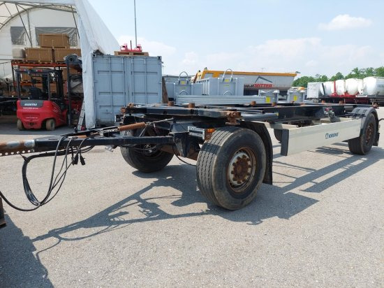 Krone AZ 18, Standard-Lafette Krone-Achsen, - Konteineris-vežimus/ Sukeisti kūną priekaba: foto 5 Krone AZ 18, Standard-Lafette Krone-Achsen, - Konteineris-vežimus/ Sukeisti kūną priekaba: foto 5