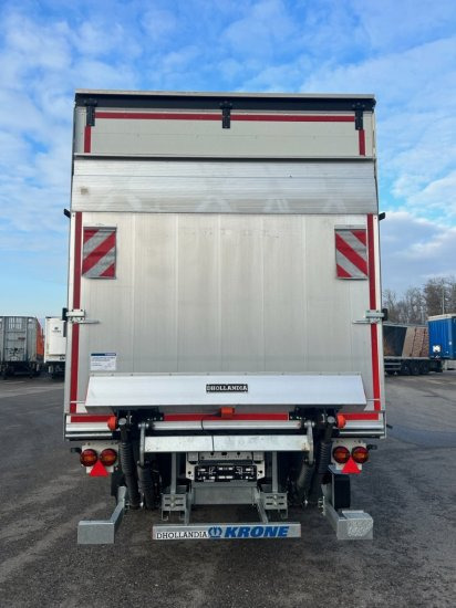 Krone City Liner Profi, 1-Achs- Zwangsgelenkt, Dhollandia LBW 2000kg, - Tentinė puspriekabė: foto 5 Krone City Liner Profi, 1-Achs- Zwangsgelenkt, Dhollandia LBW 2000kg, - Tentinė puspriekabė: foto 5