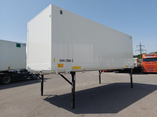 Krone DryBox Koffer 7,30 Meter (5 Stück) - Konteineris-vežimus/ Sukeisti kūną priekaba: foto 1 Krone DryBox Koffer 7,30 Meter (5 Stück) - Konteineris-vežimus/ Sukeisti kūną priekaba: foto 1