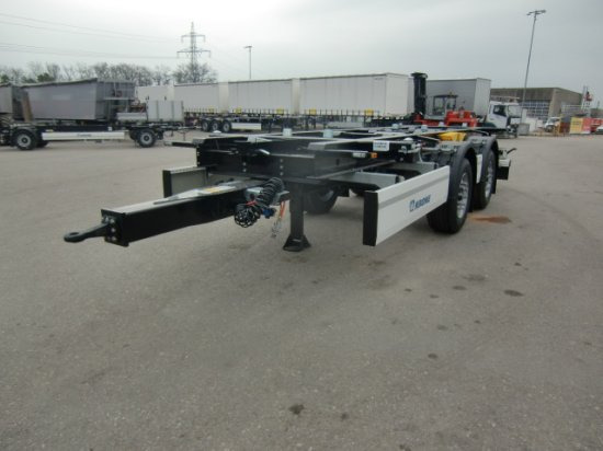 Krone ZZ/DC07 Tandem Lafette, Standard, BPW-Achsen, Heckabstützung - Konteineris-vežimus/ Sukeisti kūną priekaba: foto 3 Krone ZZ/DC07 Tandem Lafette, Standard, BPW-Achsen, Heckabstützung - Konteineris-vežimus/ Sukeisti kūną priekaba: foto 3
