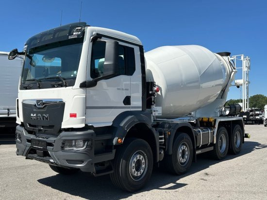 MAN 35.480 8x4, Betonmischer, Schwing Stetter 10 m³, 36 Tonnen - Betonvežis: foto 1 MAN 35.480 8x4, Betonmischer, Schwing Stetter 10 m³, 36 Tonnen - Betonvežis: foto 1