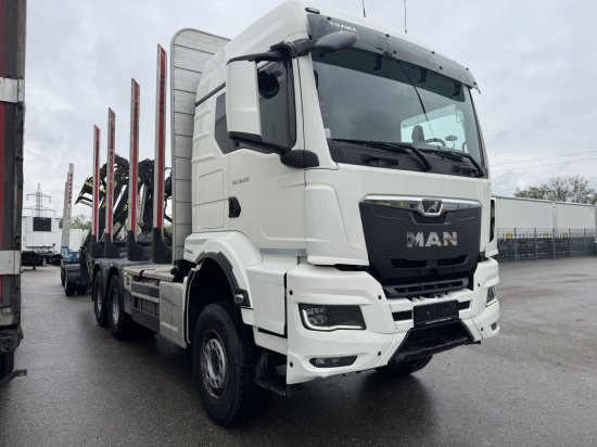 MAN TGS 33.510 BL 6x4, Intarder, Holztransporter, LIV 120Z - Miškovežis, Sunkvežimis su kranu: foto 3 MAN TGS 33.510 BL 6x4, Intarder, Holztransporter, LIV 120Z - Miškovežis, Sunkvežimis su kranu: foto 3