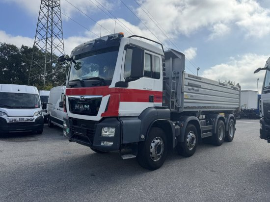 MAN TGS 37.470, 8x4, Retarder, Gesteinskipper mit Bordmatik, - Savivartis sunkvežimis: foto 1 MAN TGS 37.470, 8x4, Retarder, Gesteinskipper mit Bordmatik, - Savivartis sunkvežimis: foto 1