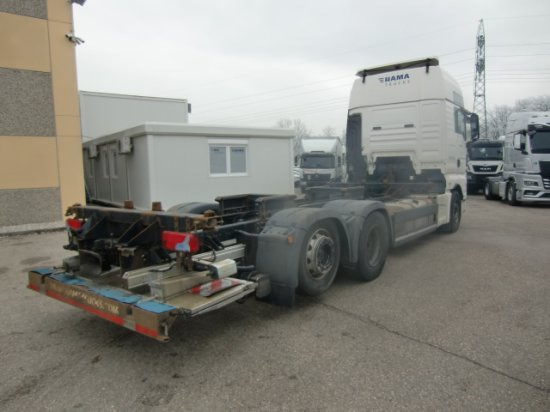 MAN TGX 26.460 XXL 6x2 Liftachse Euro 6 Unterfaltbühne - Konteineris-vežimus/ Sukeisti kūną sunkvežimis: foto 4 MAN TGX 26.460 XXL 6x2 Liftachse Euro 6 Unterfaltbühne - Konteineris-vežimus/ Sukeisti kūną sunkvežimis: foto 4