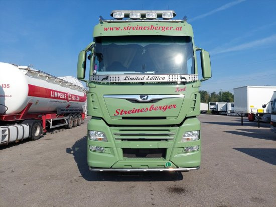 MAN TGX 26.500 6x4x4 Holztransporter, Motor Neu - Miškovežis, Sunkvežimis su kranu: foto 3 MAN TGX 26.500 6x4x4 Holztransporter, Motor Neu - Miškovežis, Sunkvežimis su kranu: foto 3