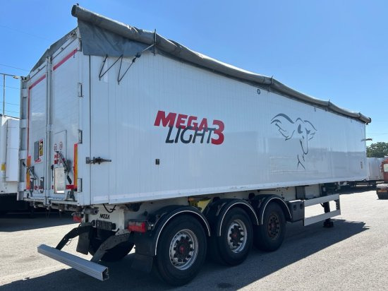 MEGA Light Alu-Kippmulde 55m³, Kombiklappe, SAF-Achsen, 1-A Liftachse, Rollplane - Savivartis puspriekabė: foto 5 MEGA Light Alu-Kippmulde 55m³, Kombiklappe, SAF-Achsen, 1-A Liftachse, Rollplane - Savivartis puspriekabė: foto 5