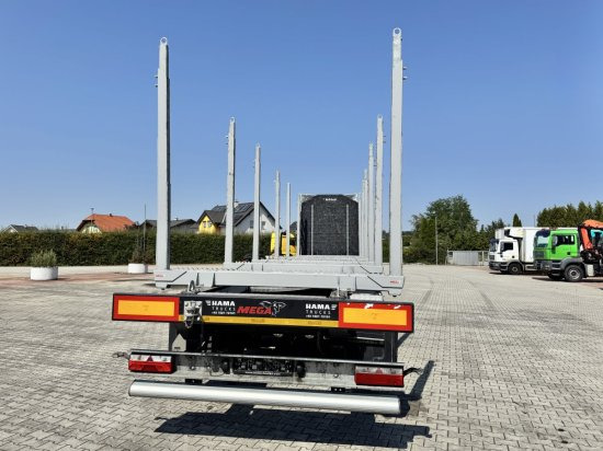 MEGA TIMBER LONG Holzauflieger 6 Rungenpaare - Miškovežio puspriekabė: foto 5 MEGA TIMBER LONG Holzauflieger 6 Rungenpaare - Miškovežio puspriekabė: foto 5
