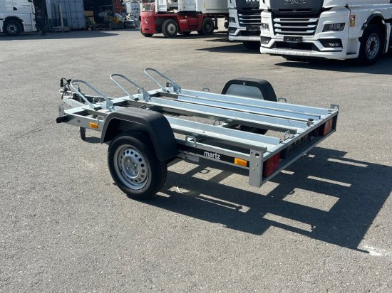 Martz GP 1 R, Motorrad-Transporter, Verzinkt, Meher-Achsen, - Motociklo priekaba: foto 4 Martz GP 1 R, Motorrad-Transporter, Verzinkt, Meher-Achsen, - Motociklo priekaba: foto 4