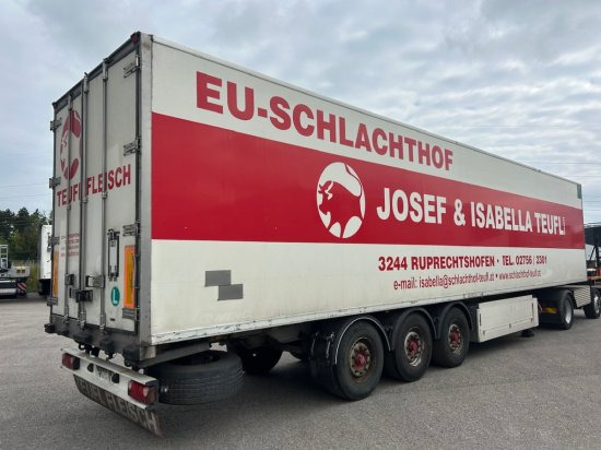 Menci Fleischkühler Rohrbahnen, Liftachse, BPW, light weight - Izoterminis puspriekabė: foto 2 Menci Fleischkühler Rohrbahnen, Liftachse, BPW, light weight - Izoterminis puspriekabė: foto 2