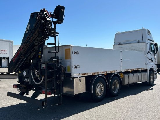 Mercedes-Benz Actros 2545 L 6x2, Retarder, Pritsche, Hiab XS 166 D-4 PRO, E5 - Platforminis/ Bortinis sunkvežimis, Sunkvežimis su kranu: foto 5 Mercedes-Benz Actros 2545 L 6x2, Retarder, Pritsche, Hiab XS 166 D-4 PRO, E5 - Platforminis/ Bortinis sunkvežimis, Sunkvežimis su kranu: foto 5