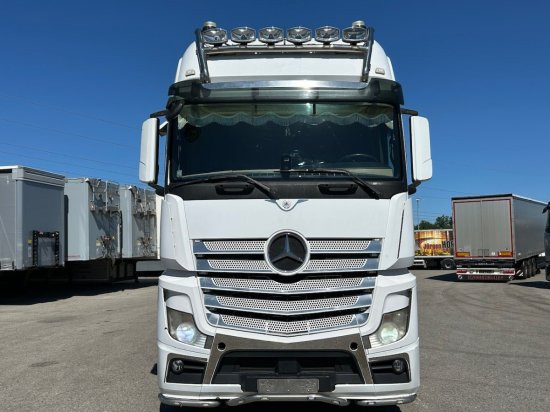 Mercedes-Benz Actros 2545 L 6x2, Retarder, Pritsche, Hiab XS 166 D-4 PRO, E5 - Platforminis/ Bortinis sunkvežimis, Sunkvežimis su kranu: foto 2 Mercedes-Benz Actros 2545 L 6x2, Retarder, Pritsche, Hiab XS 166 D-4 PRO, E5 - Platforminis/ Bortinis sunkvežimis, Sunkvežimis su kranu: foto 2