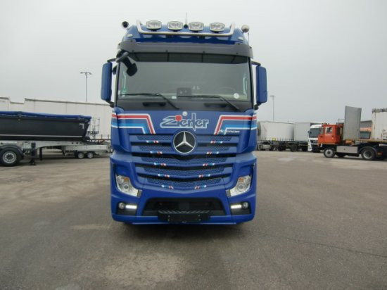 Mercedes-Benz Actros 2653 6x4 Holz Palfinger Kabinenkran - Miškovežis, Sunkvežimis su kranu: foto 2 Mercedes-Benz Actros 2653 6x4 Holz Palfinger Kabinenkran - Miškovežis, Sunkvežimis su kranu: foto 2