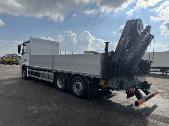 Mercedes-Benz Actros 2653, Retarder, Pritsche, Hiab Hipro 232 ES5 - Platforminis/ Bortinis sunkvežimis, Sunkvežimis su kranu: foto 4 Mercedes-Benz Actros 2653, Retarder, Pritsche, Hiab Hipro 232 ES5 - Platforminis/ Bortinis sunkvežimis, Sunkvežimis su kranu: foto 4