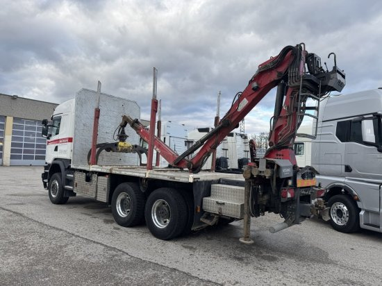Scania G490 6X6 Blatt-Blatt Penz Kran 12.Z8.70 - Miškovežis, Sunkvežimis su kranu: foto 4 Scania G490 6X6 Blatt-Blatt Penz Kran 12.Z8.70 - Miškovežis, Sunkvežimis su kranu: foto 4