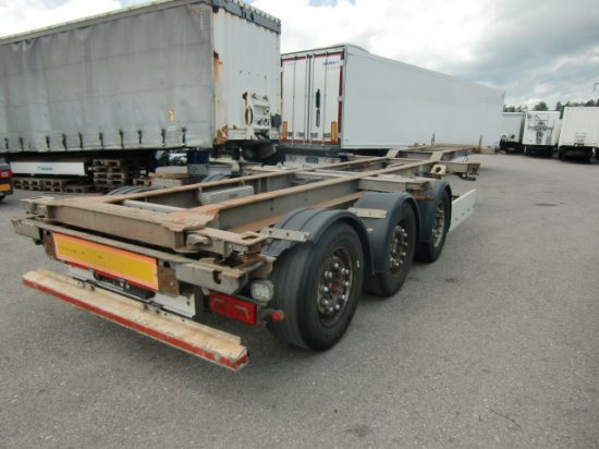 Schmitz Containerchassi 3-achsig SCF 24G45 Slider - Konteineris-vežimus/ Sukeisti kūną puspriekabė: foto 4 Schmitz Containerchassi 3-achsig SCF 24G45 Slider - Konteineris-vežimus/ Sukeisti kūną puspriekabė: foto 4