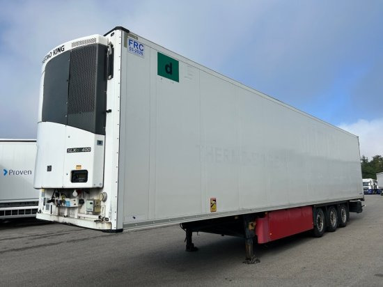 Schmitz SCB S3B Kühlauflieger, TK SLXe 400, Liftachse, Doppelstock, Blumenbreite - Izoterminis puspriekabė: foto 1 Schmitz SCB S3B Kühlauflieger, TK SLXe 400, Liftachse, Doppelstock, Blumenbreite - Izoterminis puspriekabė: foto 1