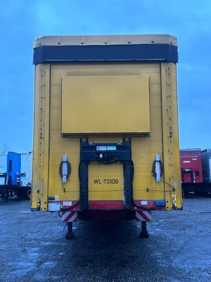 Schwarzmüller ,Fahrzeugtransporter, Mulde + Hubdach, Edscha-Verdeck, Auffahrtsrampen - Tentinė puspriekabė: foto 2 Schwarzmüller ,Fahrzeugtransporter, Mulde + Hubdach, Edscha-Verdeck, Auffahrtsrampen - Tentinė puspriekabė: foto 2